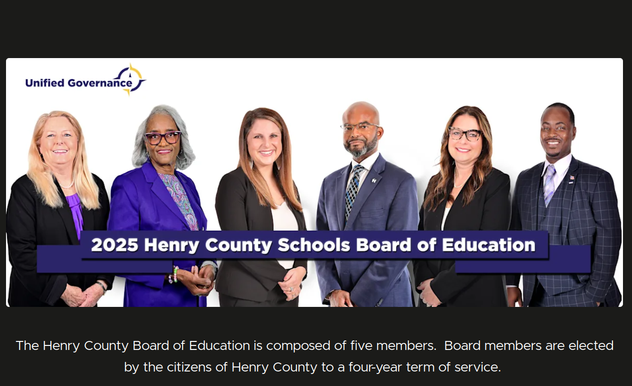 Henry County Board of Education Tax Allocation District comments.